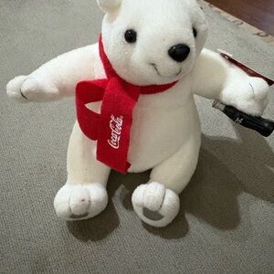 Coca-Cola Beanbag Plush with Red Accents